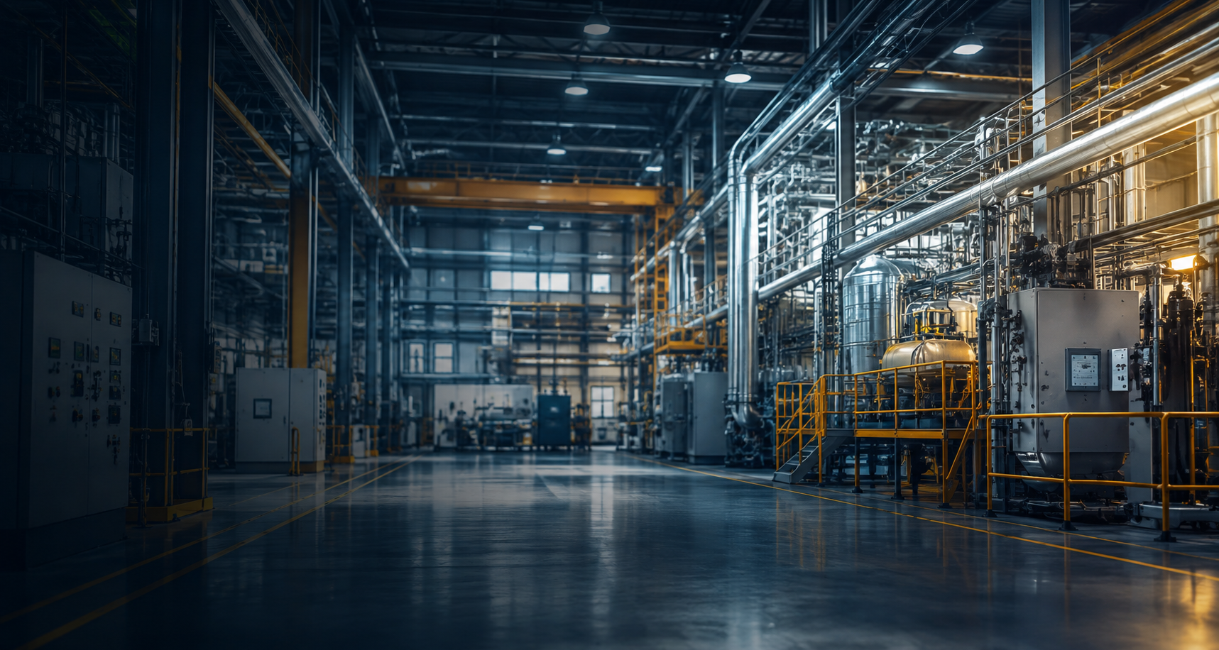 Operação industrial atendida pela PH Soluções